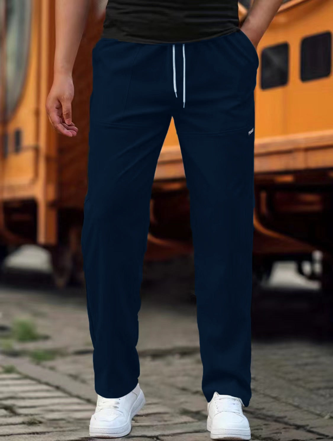 Trendige Jogginghose für Herren im lässigen Stil mit verstellbarem Bund