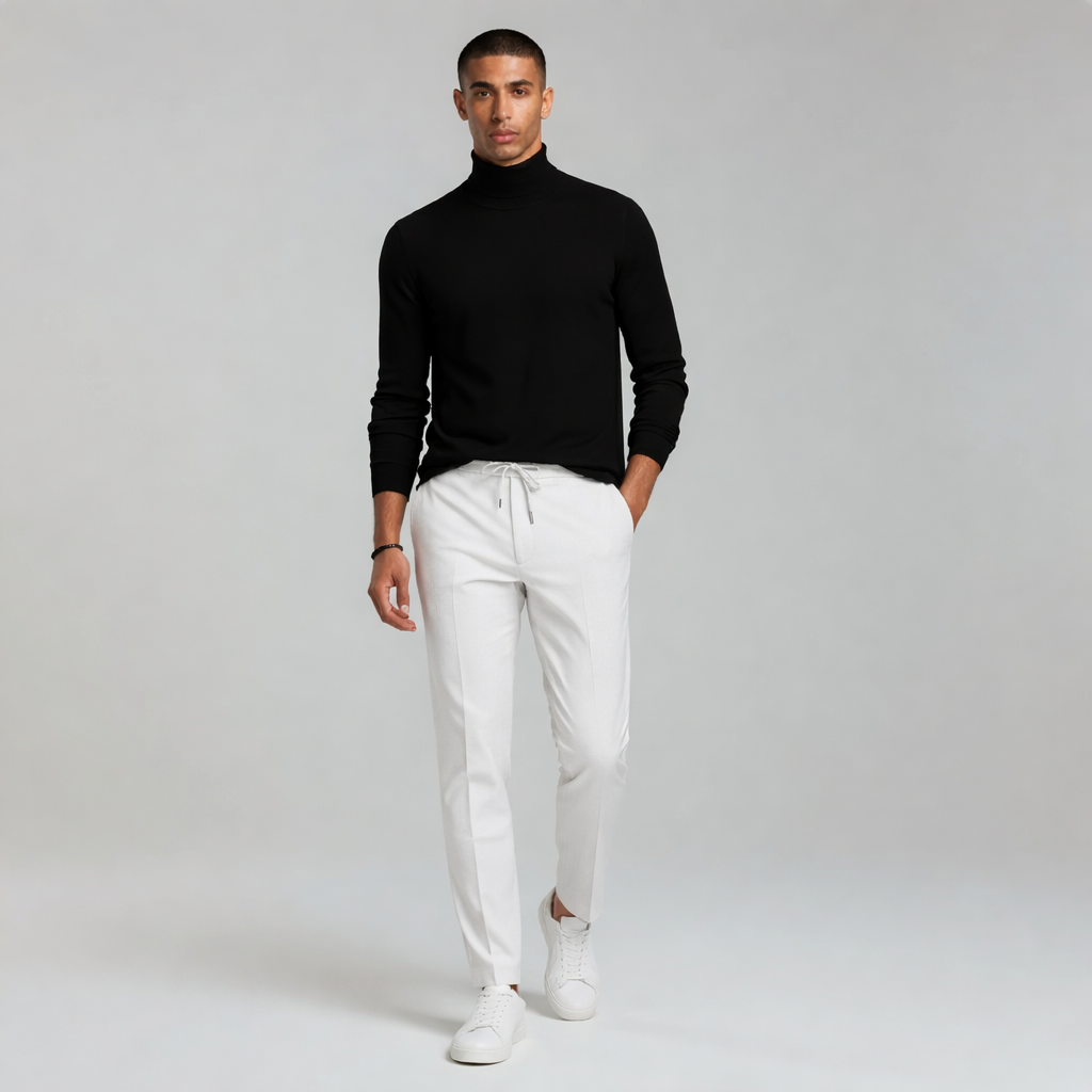 Herren Slim Fit Jogginghose Freizeit mit strukturierter Oberfläche