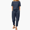 Damen Jumpsuit-Set Regular Fit Freizeit mit geraden Hosen