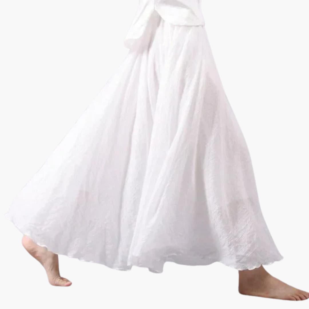 Damen Maxi-Rock Regular Fit Freizeit mit elastischem Bund