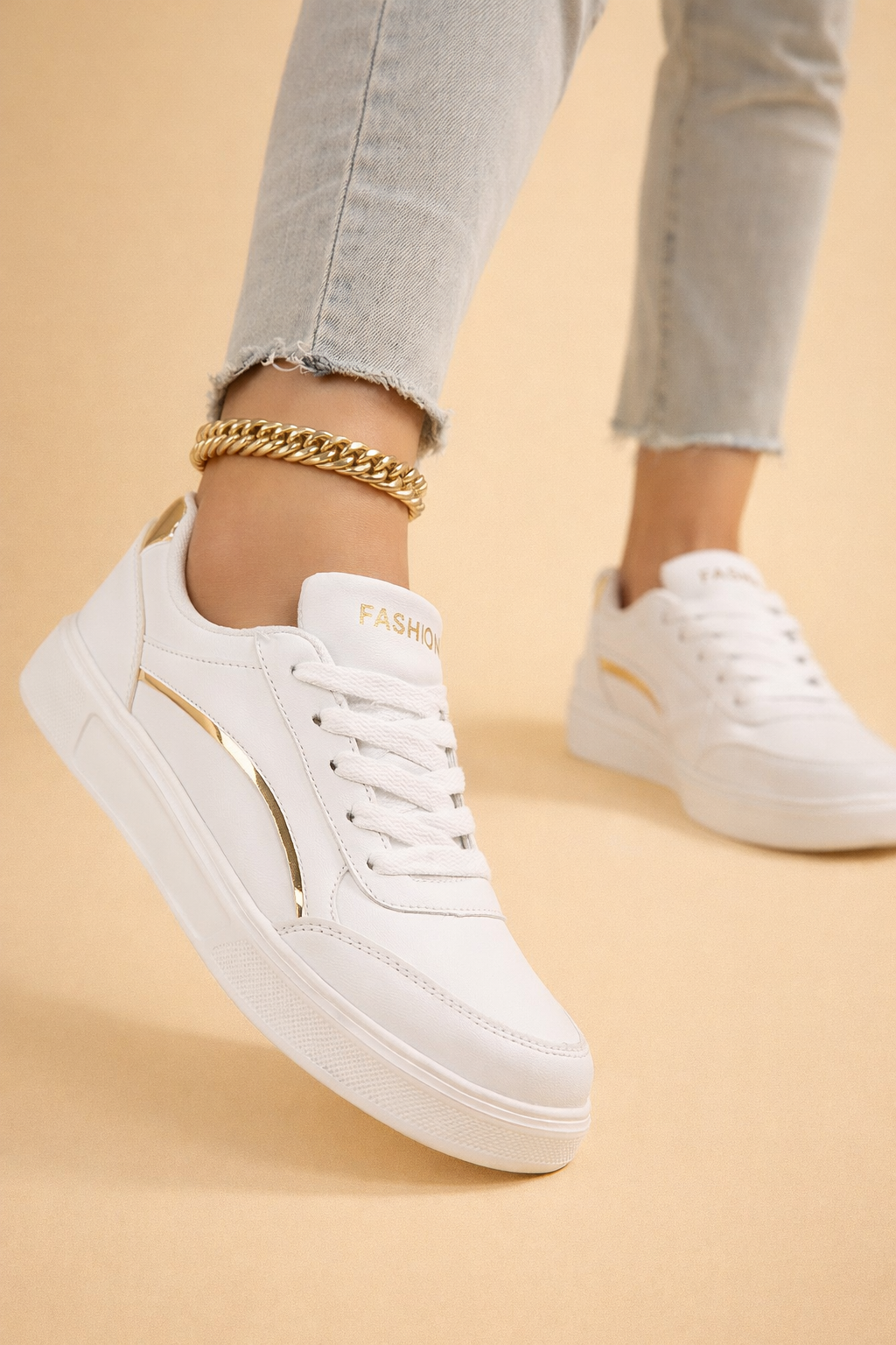 Sneaker Damen Freizeit Vegan Leicht Rutschfest