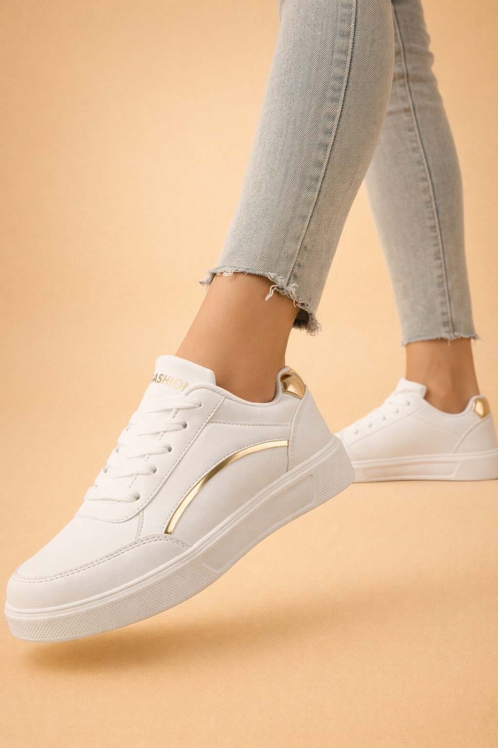 Sneaker Damen Freizeit Vegan Leicht Rutschfest