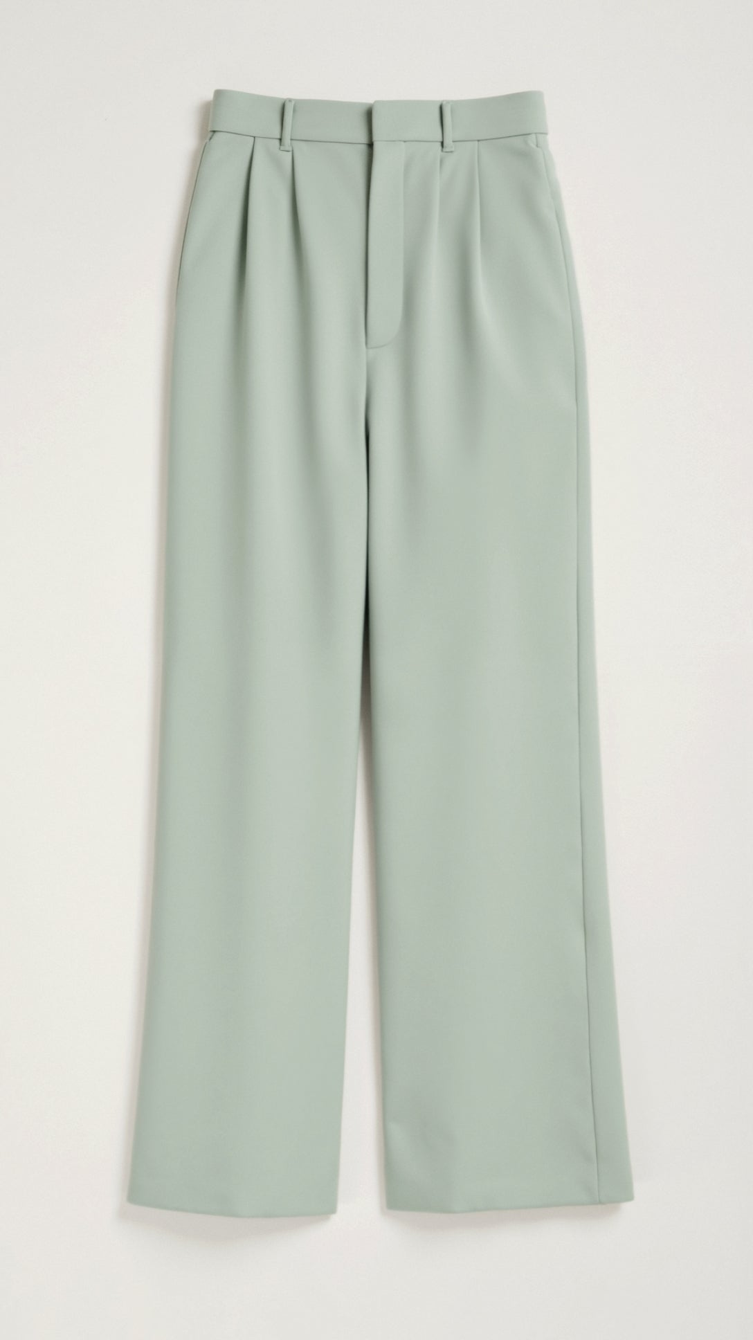 Damenweite Beinformhose Hohe Taille Smart Casual