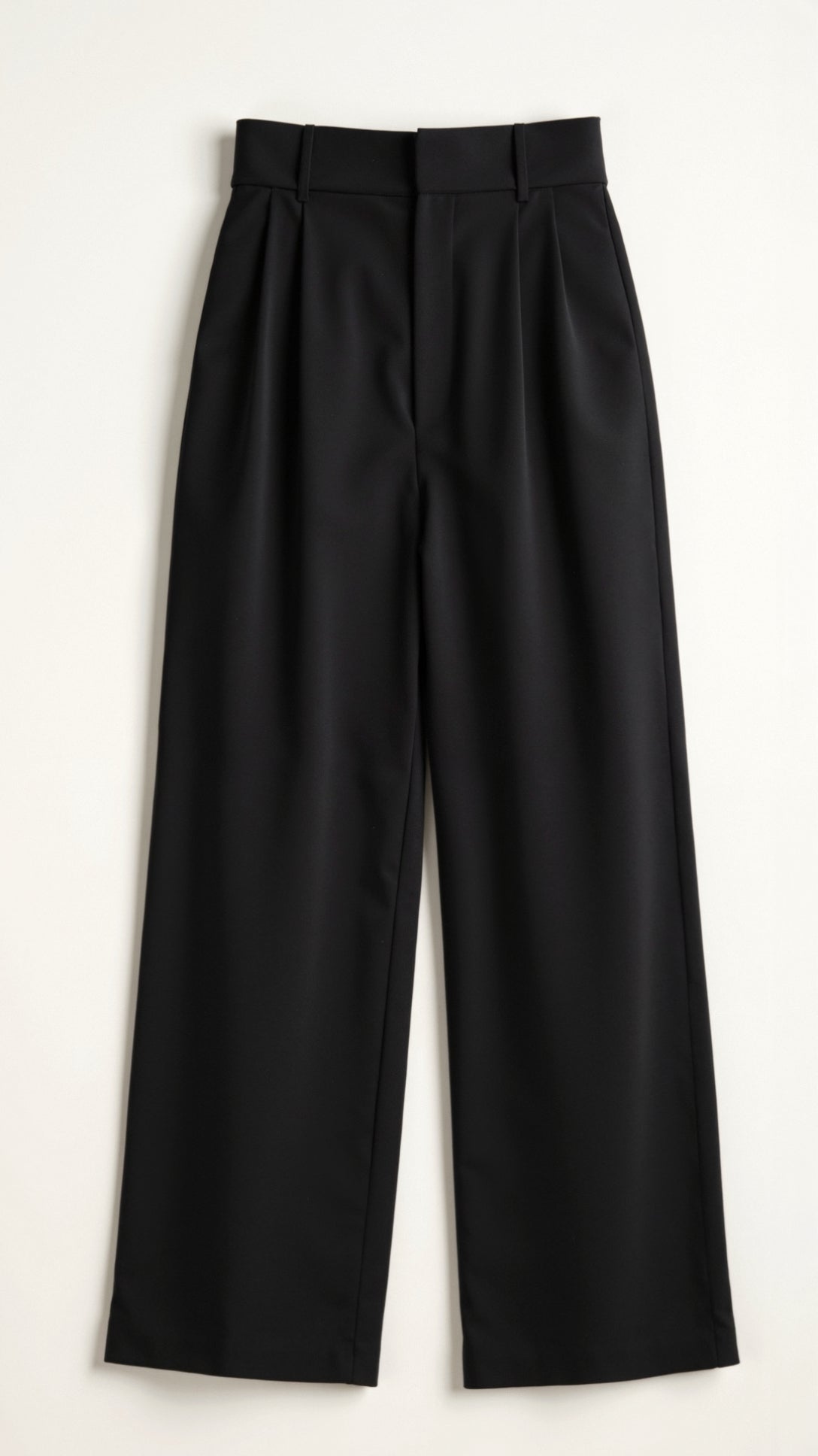 Damenweite Beinformhose Hohe Taille Smart Casual