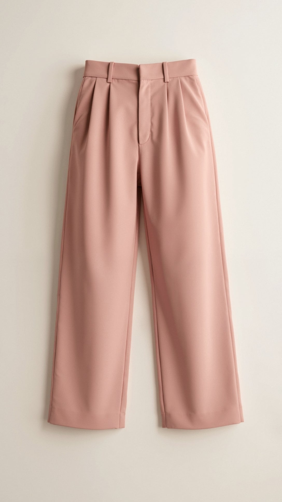 Damenweite Beinformhose Hohe Taille Smart Casual