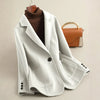 Damen Wollblazer Slim Fit Business Elegant