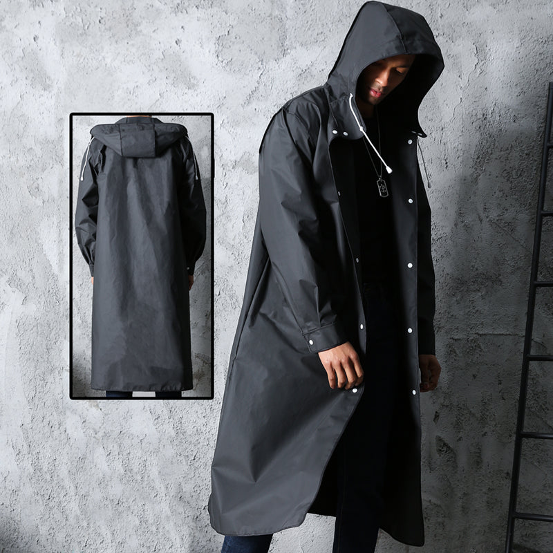 Wasserdichter Unisex Regenmantel für Outdoor-Abenteuer und nasses Wetter