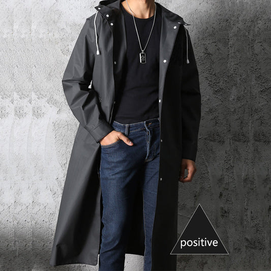 Wasserdichter Unisex Regenmantel für Outdoor-Abenteuer und nasses Wetter
