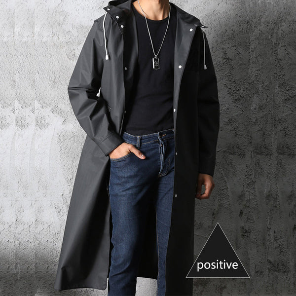 Wasserdichter Unisex Regenmantel für Outdoor-Abenteuer und nasses Wetter
