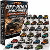 Adventskalender mit 24 klassischen Miniaturautos und Motorrädern