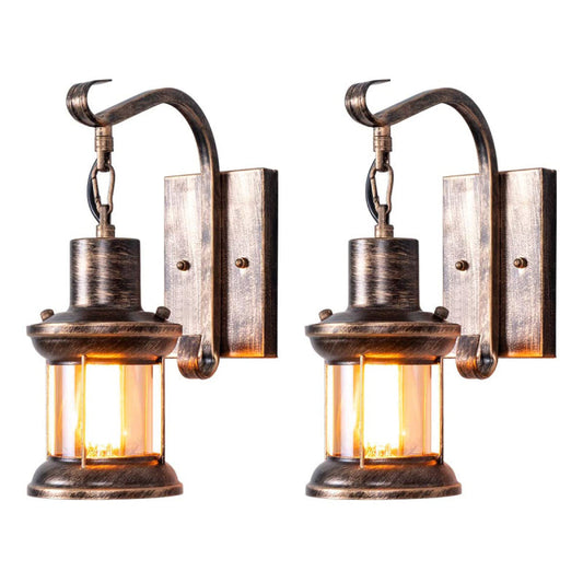Wandleuchte Retro Industrie Stil 1-flammig für Innenbereich