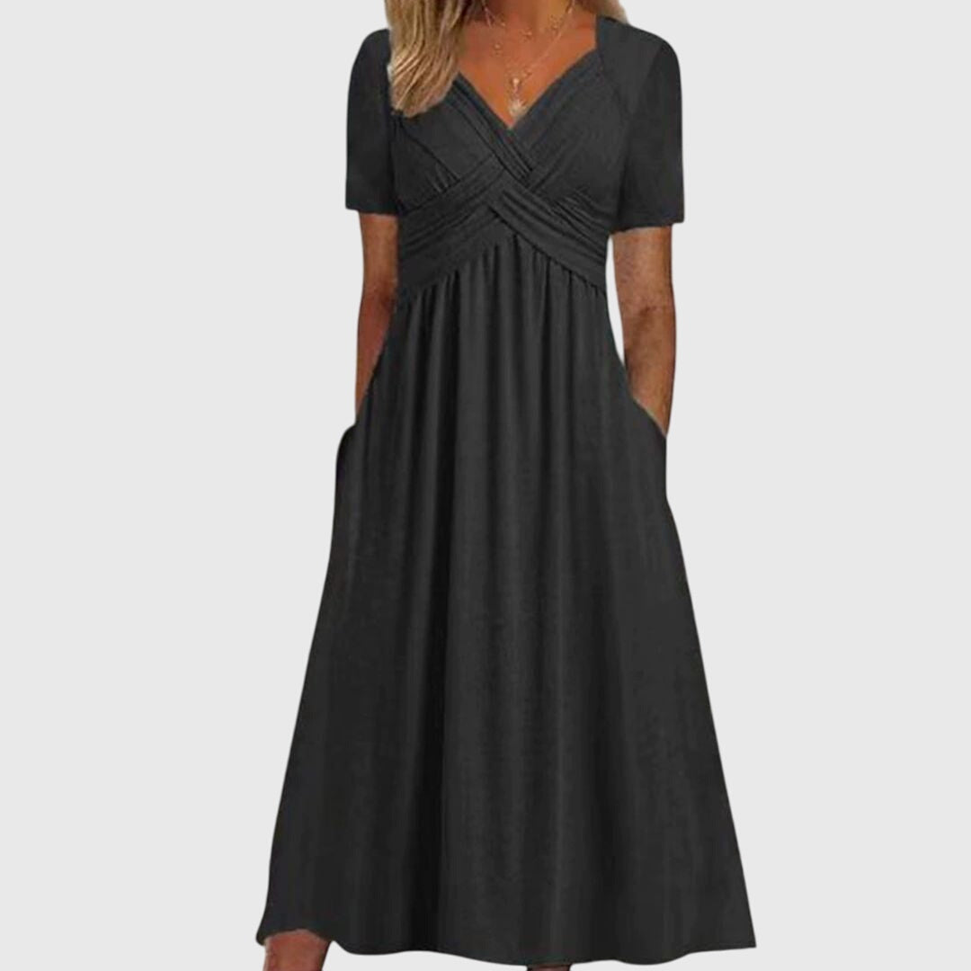 Damen Kleid Slim Fit Figurbetont Elegant Anlass