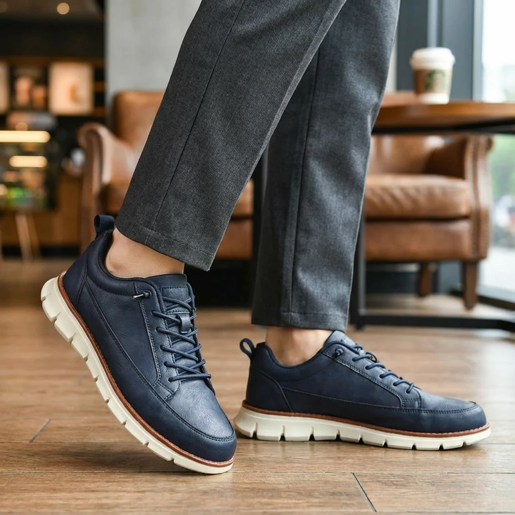 Low Top Sneaker Herren Slim Fit Freizeit