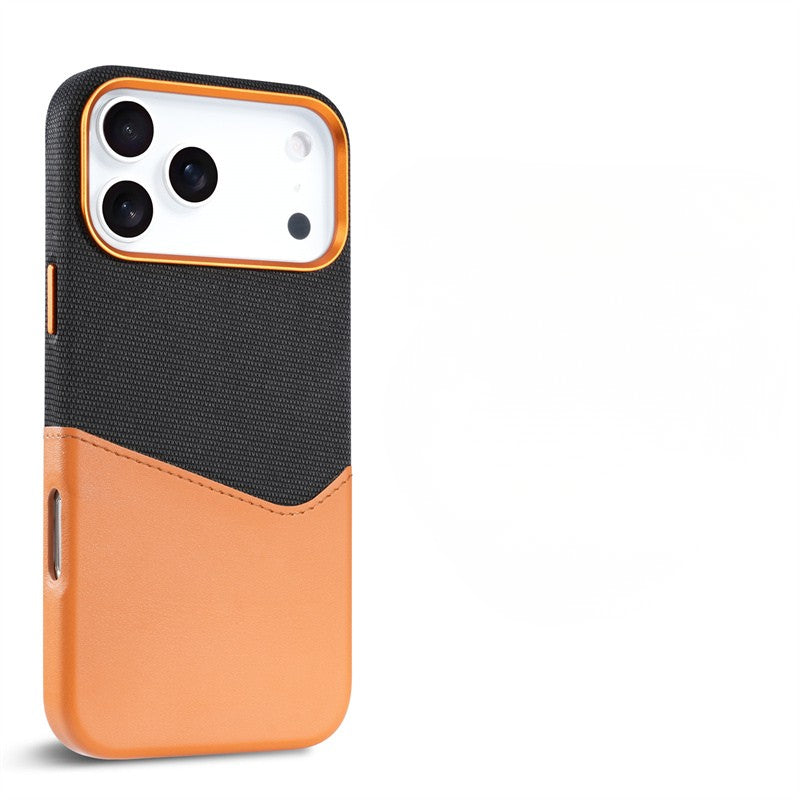 Veganes Leder iPhone-Hülle Herren Freizeit Rutschfest