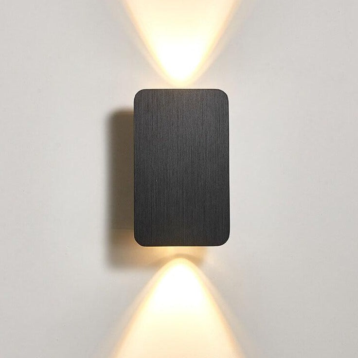 LED-Wandleuchte Minimalistisch Rechteckig Skandinavisch Wohnzimmer