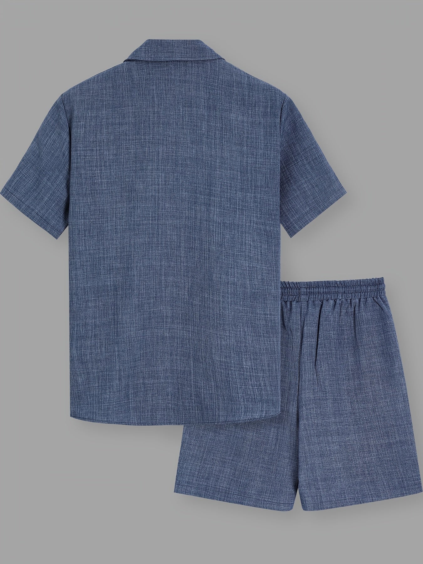 Bruno | Herren Sommer Set Regular Fit Freizeit Kurzarmhemd & Shorts