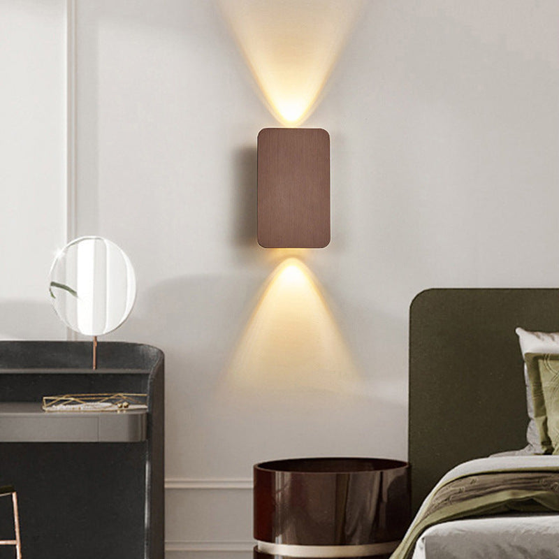 Innenwandlampe Modern Rechteckig 2-flammig Wohnzimmer Schlafzimmer