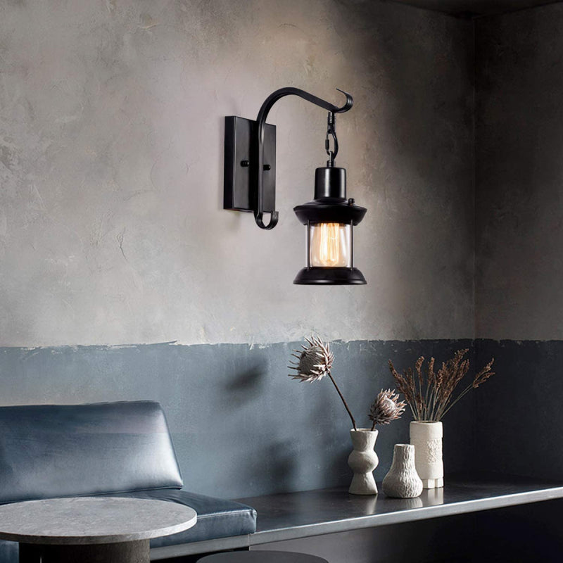 Wandleuchte Retro Industrie Stil 1-flammig für Innenbereich