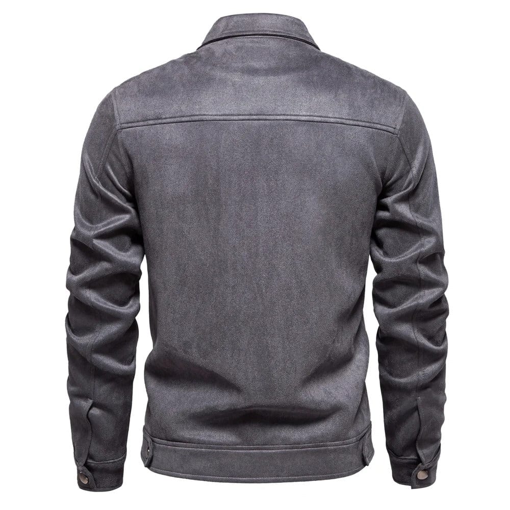 Herren Baker Jacke Regular Fit Casual Minimalistisch