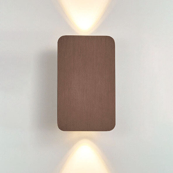 LED-Wandleuchte Minimalistisch Rechteckig Skandinavisch Wohnzimmer