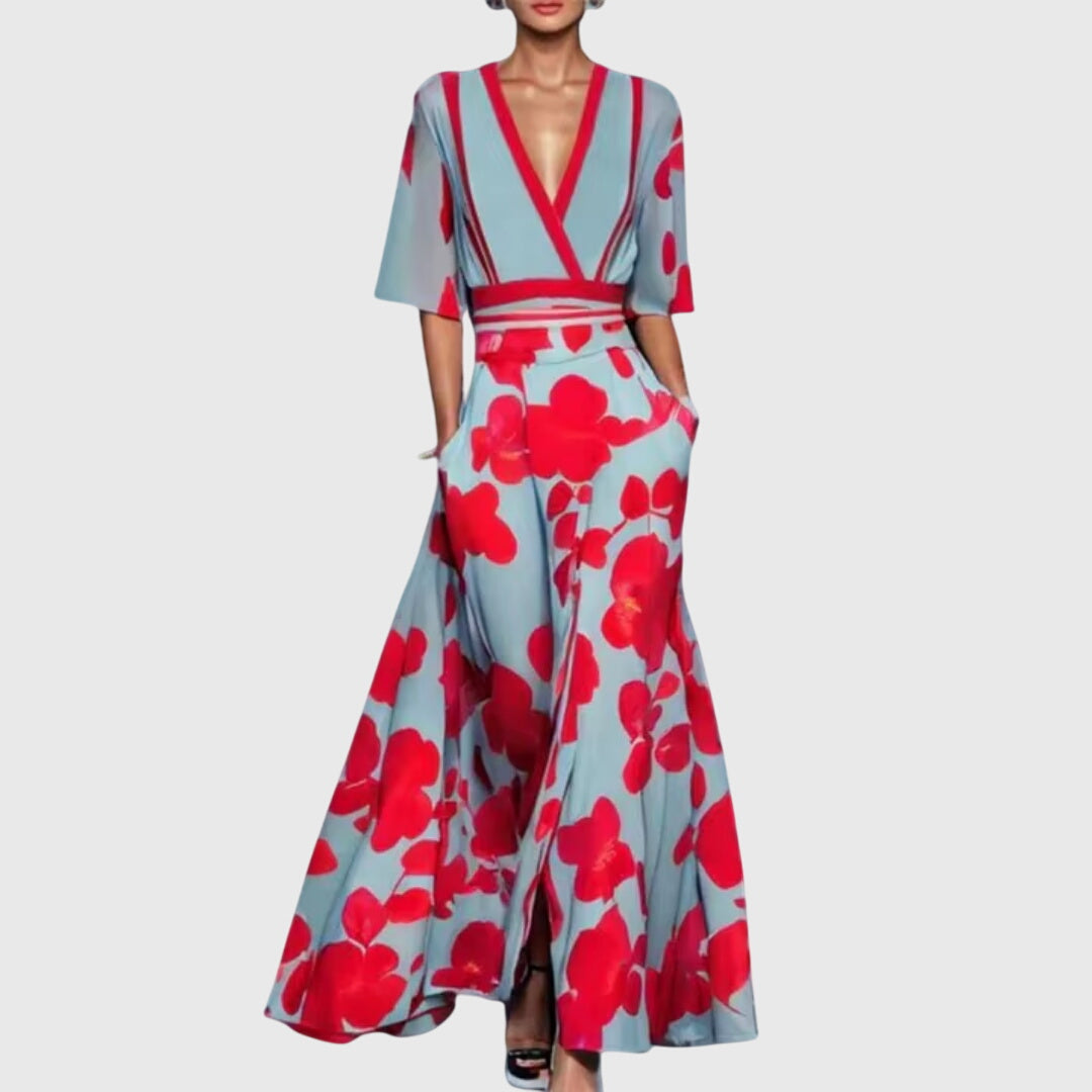 Damen Kleid Slim Fit Freizeit Elegant Frühlingskleid