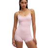 Damen Slim Fit Einteiler mit verstellbaren Trägern und Spitzenbesatz