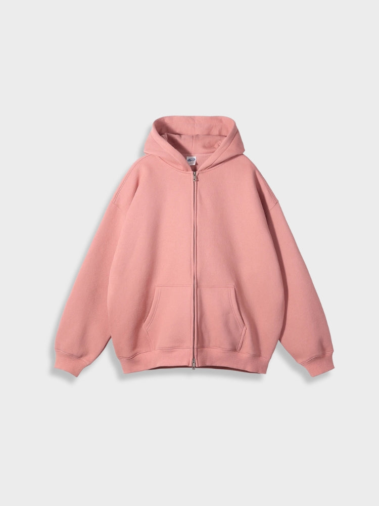 Ava I Damen Herren Unisex Oversized Cardigan mit Reißverschluss Casual Freizeit