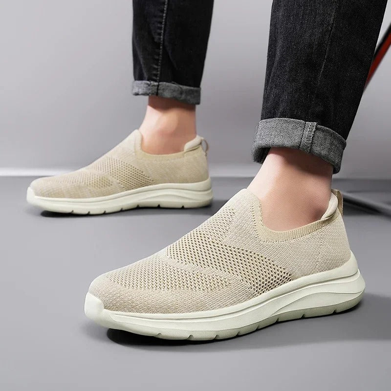 Damen Strick-Slipper Regular Fit Freizeit schnürsenkellos