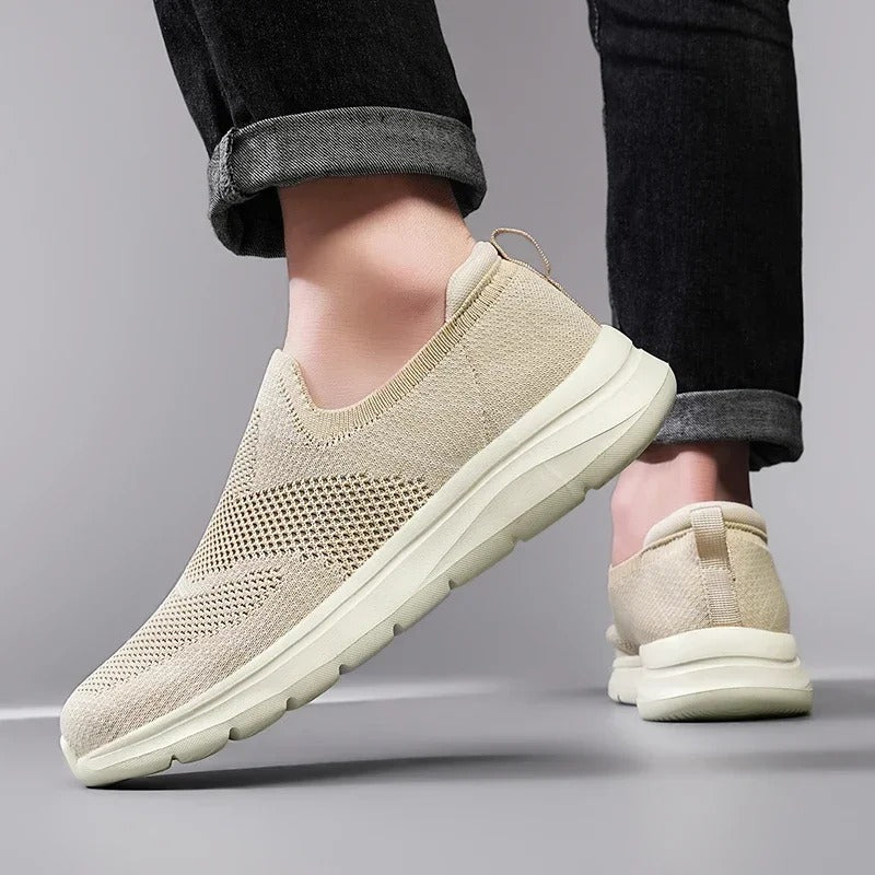 Damen Strick-Slipper Regular Fit Freizeit schnürsenkellos