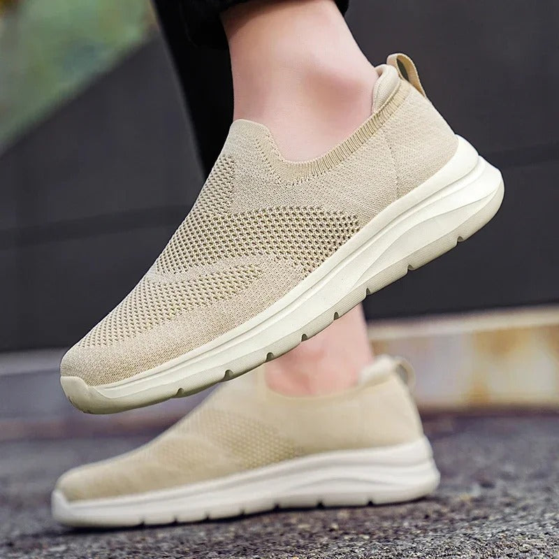 Damen Strick-Slipper Regular Fit Freizeit schnürsenkellos