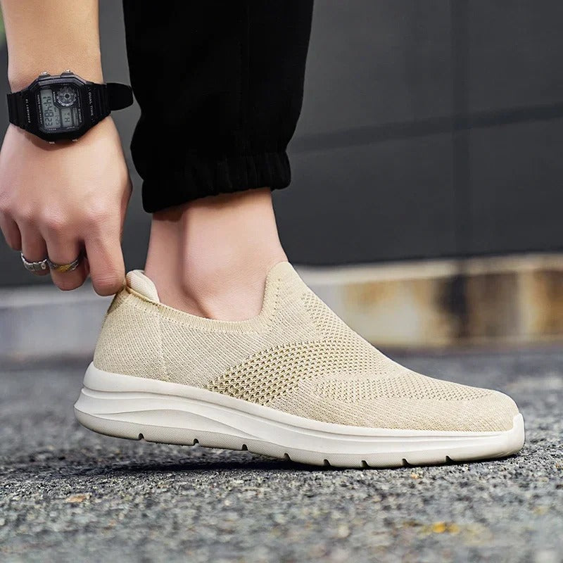 Damen Strick-Slipper Regular Fit Freizeit schnürsenkellos