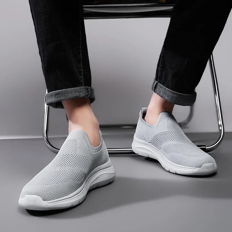 Damen Strick-Slipper Regular Fit Freizeit schnürsenkellos