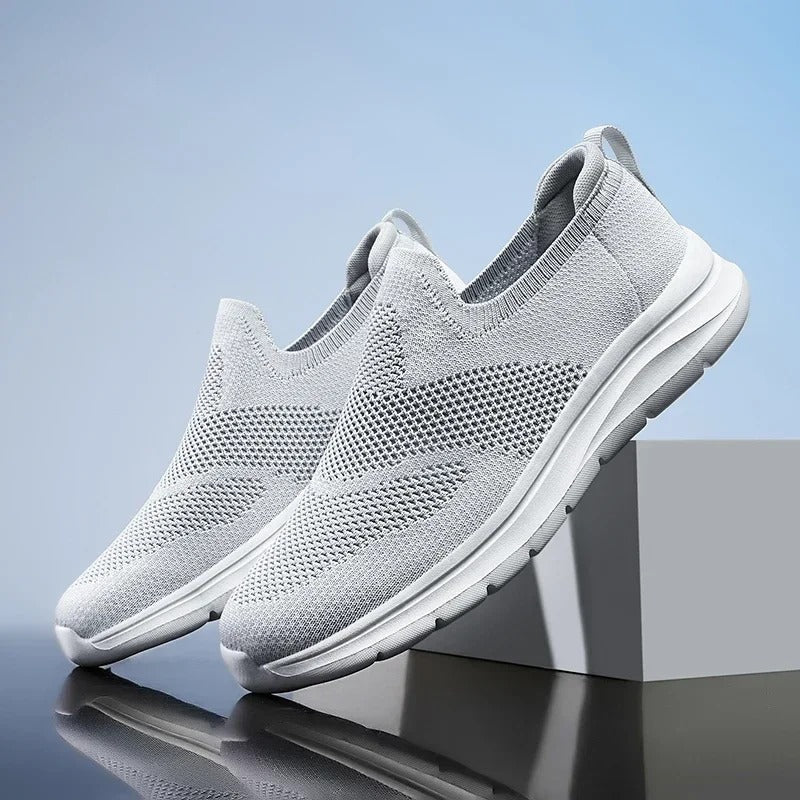 Damen Strick-Slipper Regular Fit Freizeit schnürsenkellos