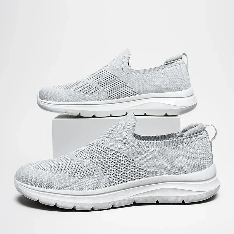 Damen Strick-Slipper Regular Fit Freizeit schnürsenkellos