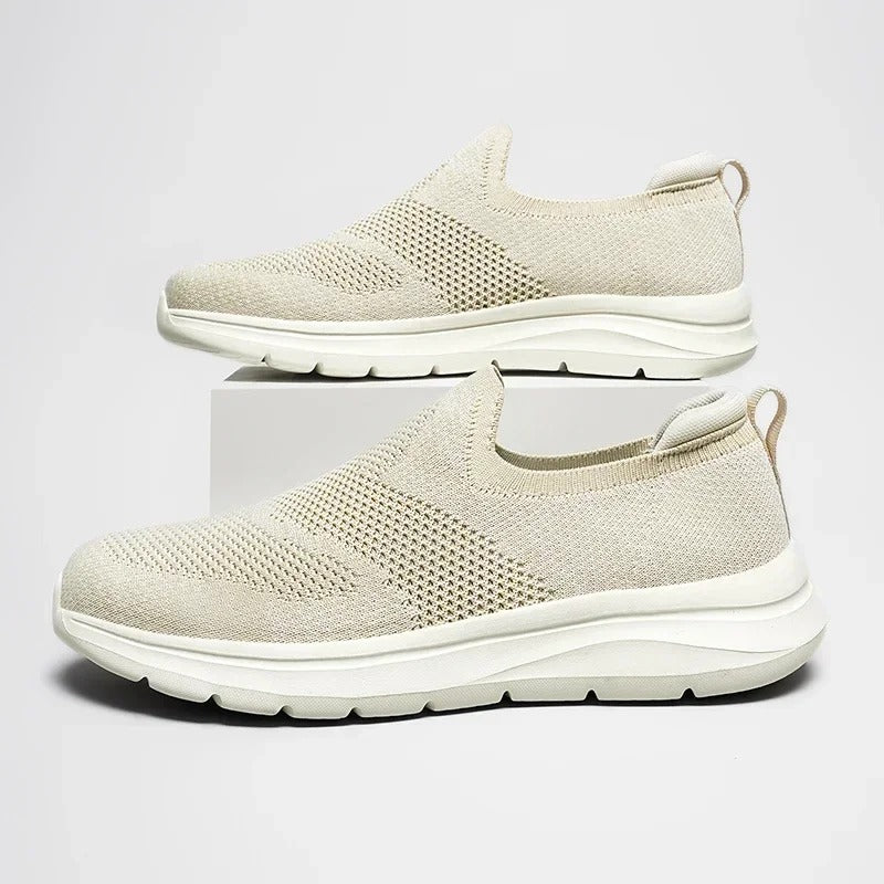 Damen Strick-Slipper Regular Fit Freizeit schnürsenkellos