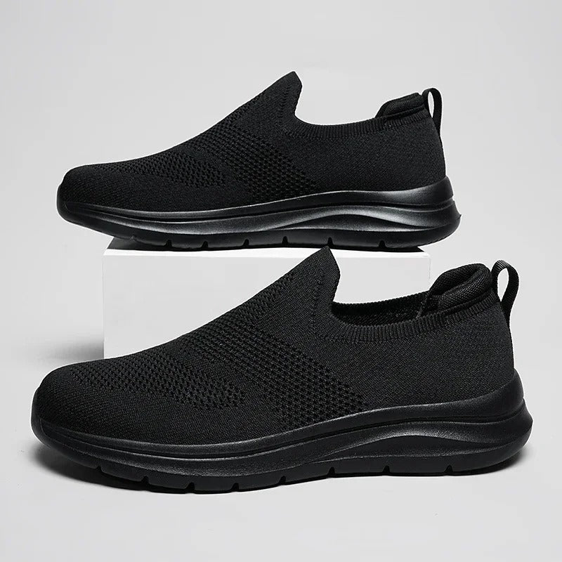 Damen Strick-Slipper Regular Fit Freizeit schnürsenkellos