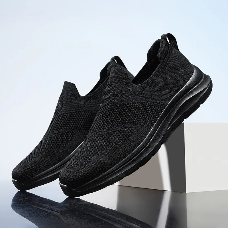 Damen Strick-Slipper Regular Fit Freizeit schnürsenkellos