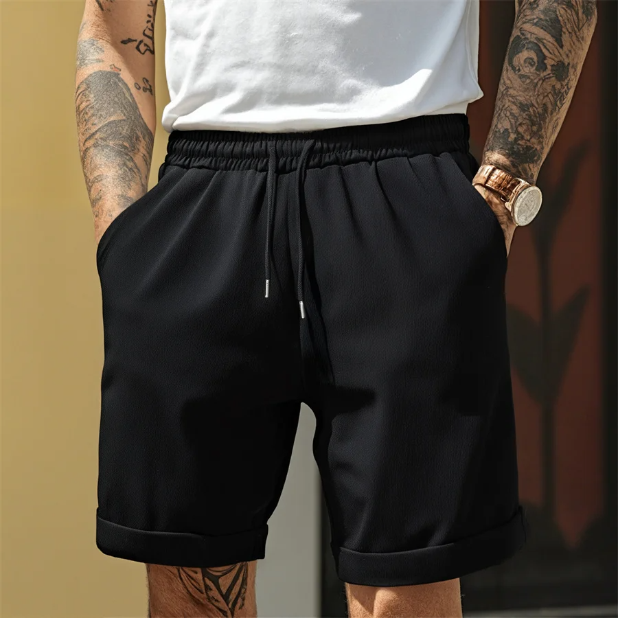 Herren Pull-On Shorts Relaxed Fit Casual