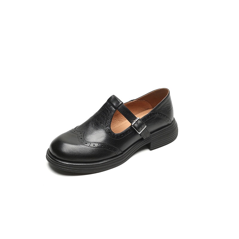 Damen Mary Jane Ballerinas Klassisch Freizeit Komfort