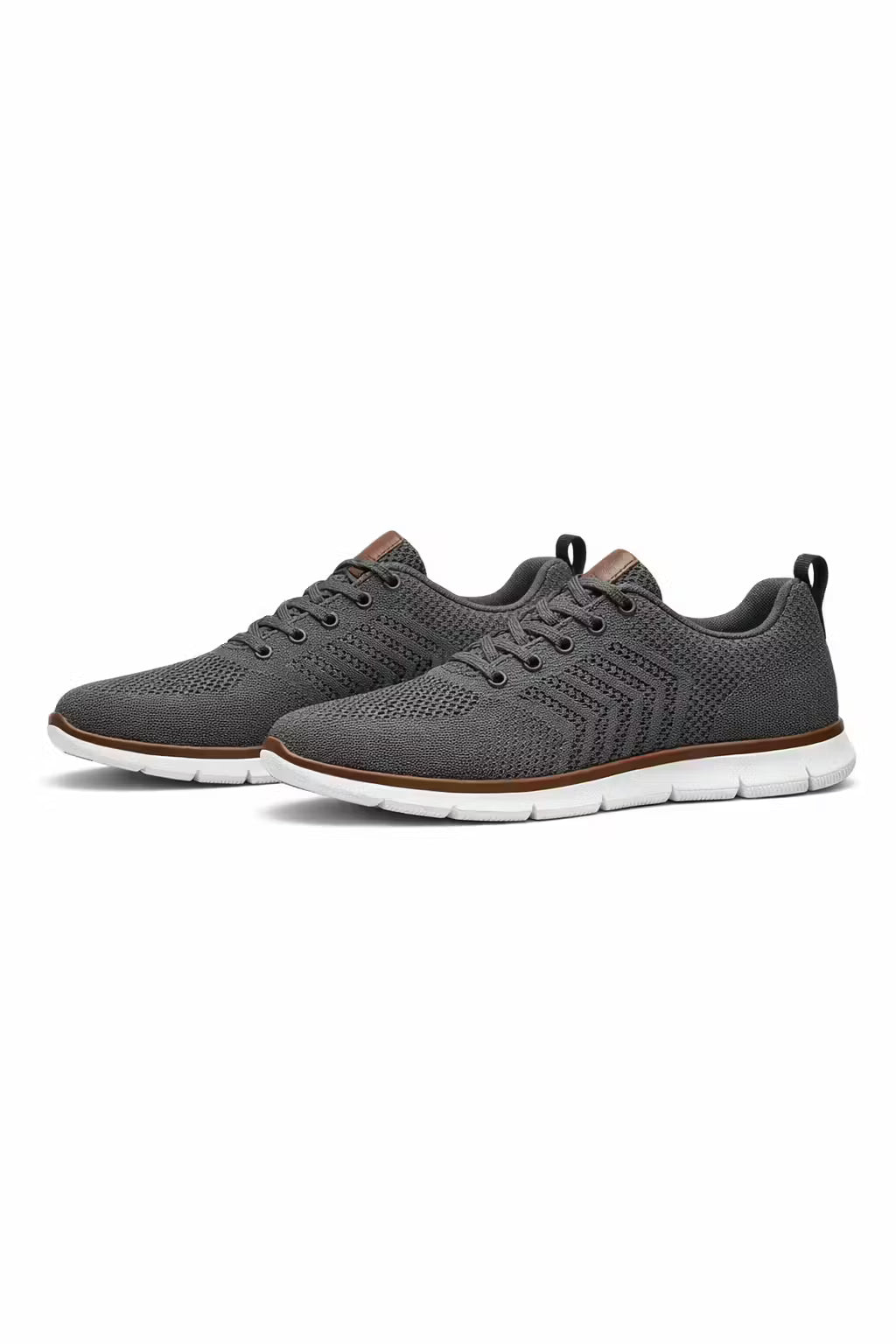 Herren Strick-Sneaker Regular Fit Freizeit Low-Top