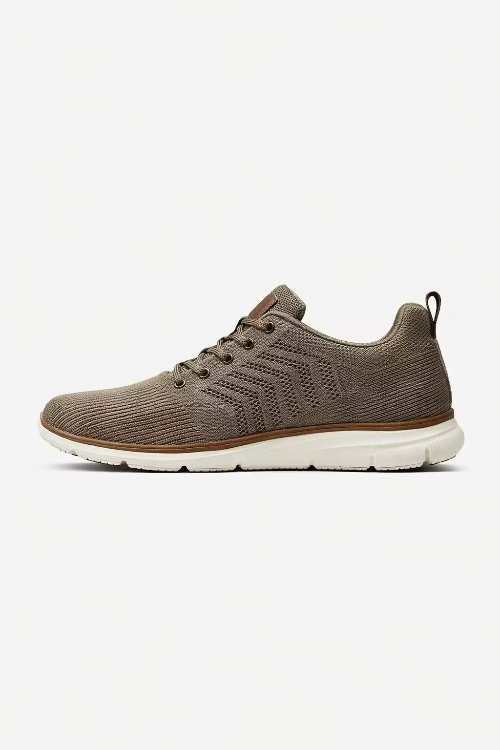Herren Strick-Sneaker Regular Fit Freizeit Low-Top