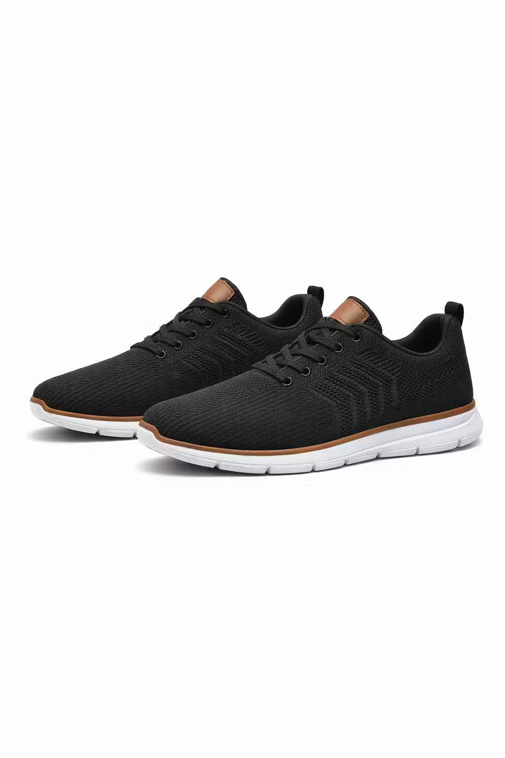 Herren Strick-Sneaker Regular Fit Freizeit Low-Top