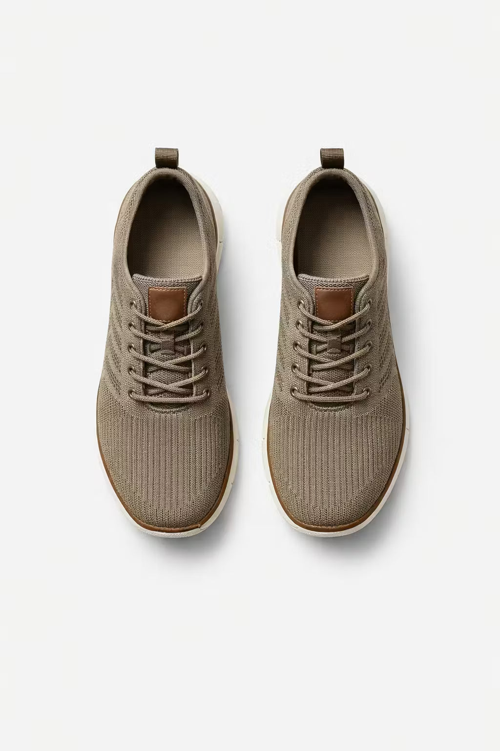 Herren Strick-Sneaker Regular Fit Freizeit Low-Top