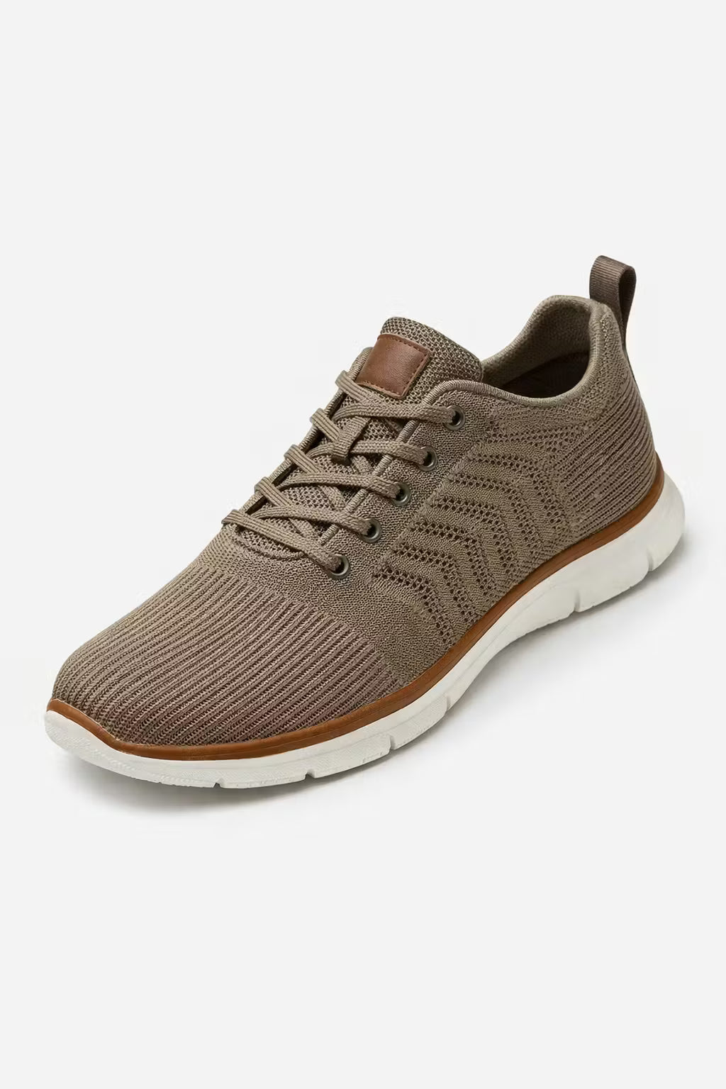 Herren Strick-Sneaker Regular Fit Freizeit Low-Top