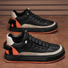 Herren Stepp-Platform-Sneaker - Schnürung Niedrig-Top Trainer