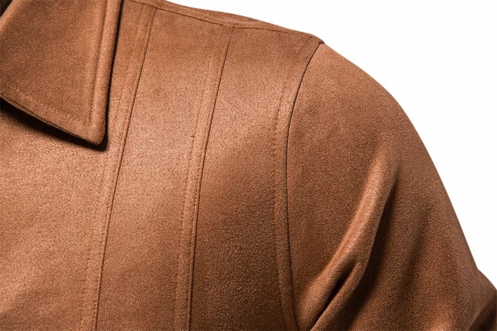 Herren Baker Jacke Regular Fit Casual Minimalistisch