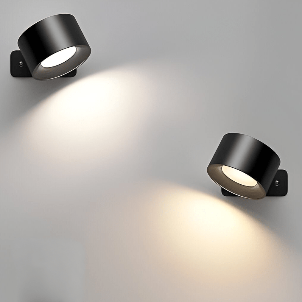 Kabellose Wandleuchte Modern 360° Beleuchtung Wohnzimmer