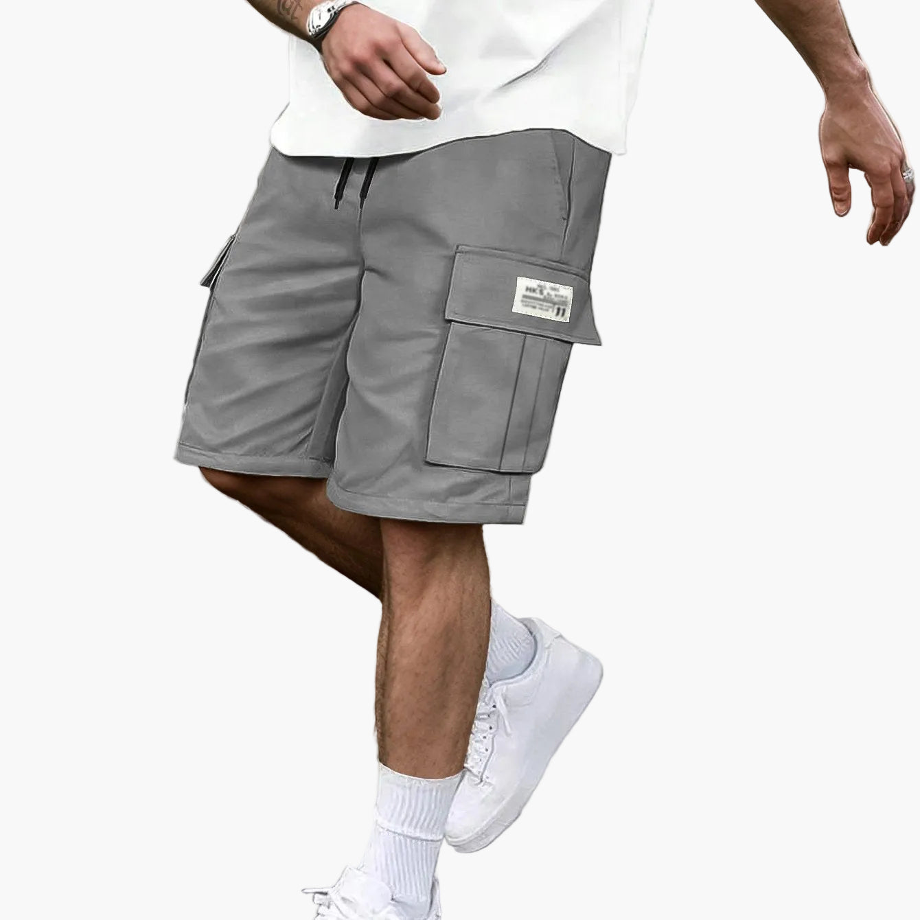 Emmett | Herren Cargo Shorts Relaxed Fit Freizeit Streetwear Sommer