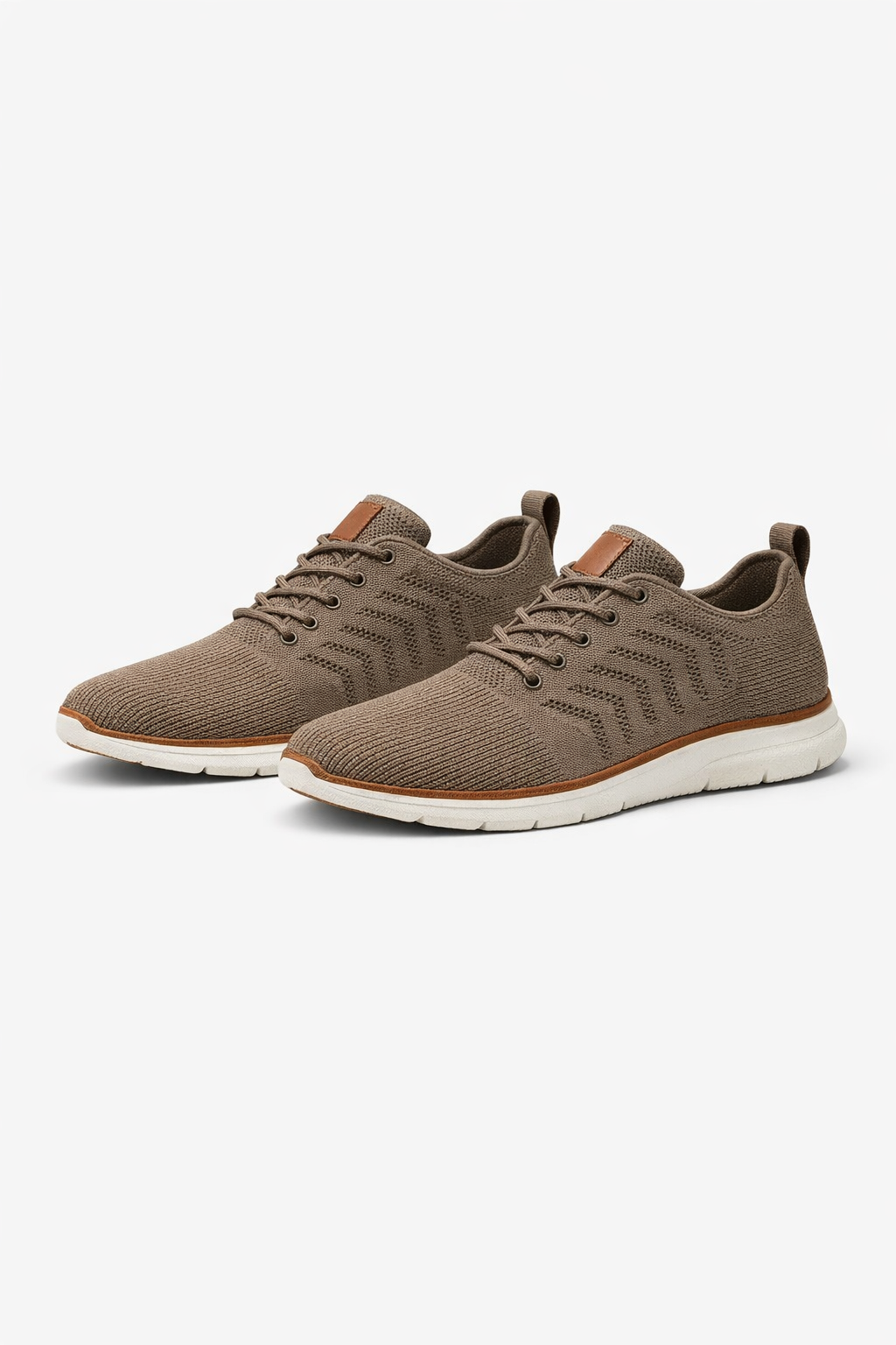 Herren Strick-Sneaker Regular Fit Freizeit Low-Top