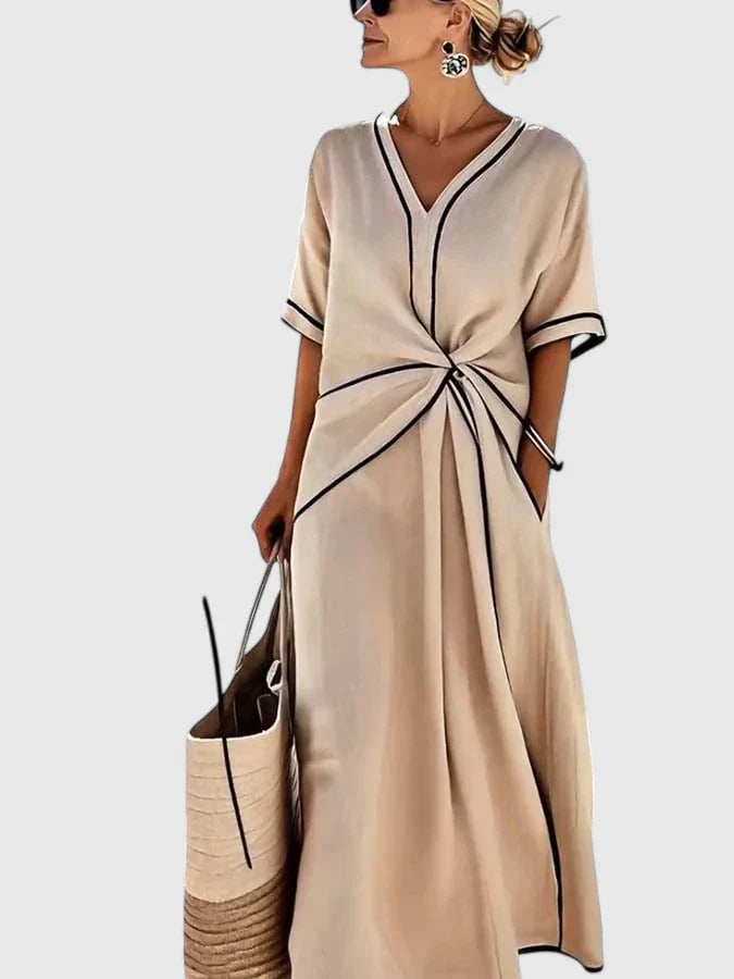Elegantes Damenkleid Regular Fit Sommer Freizeit